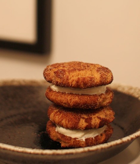 Brown Butter Snickerdoodle Ice Cream Sandwiches